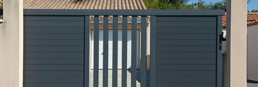 Portails en aluminium
